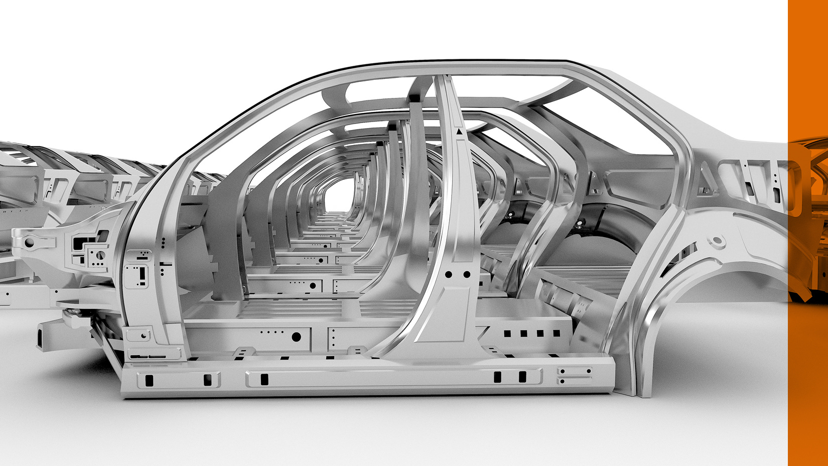 automotive magnesium frame